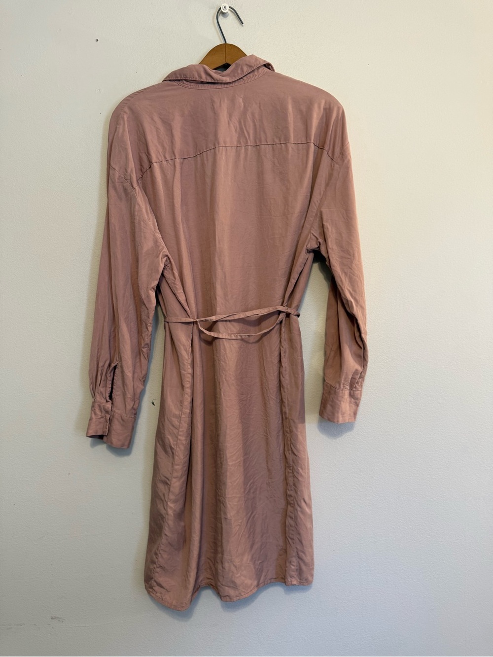 Everlane The Must-Have Shirtdress in Butterlite Dusty Rose Size M - Picture 3 of 7